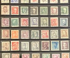 Czechoslovakian stamp lot
