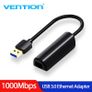 Vention USB 3.0 External Gigabit (1000Mbps) Ethernet/Network Card Adapter (White) (Brand New/Warranty) Image 3