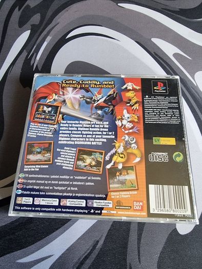Digimon Rumble Arena PS1 nice copy