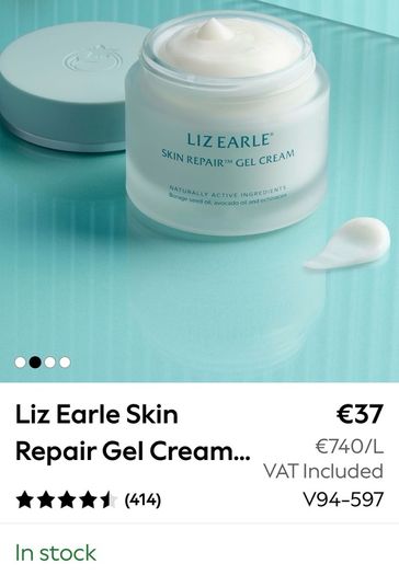 liz Earle skin repair gel cream 50ml