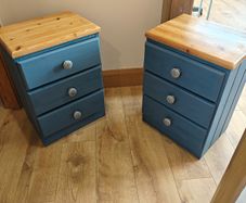 Pair of bedside lockers