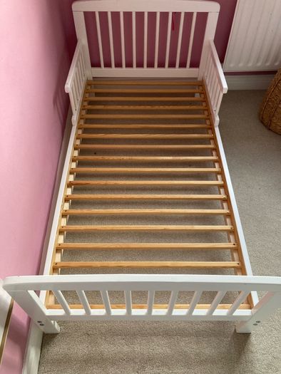 Child's bed with mattress