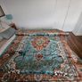 Indian Silk Woven Rug Image 2