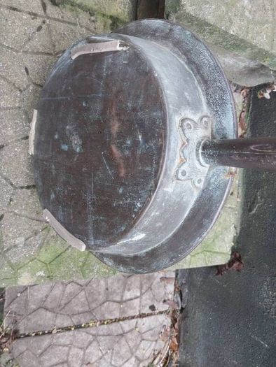 Vintage Copper Bed Warmer