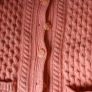 Aran Crafts Rose Pink Cardigan Image 2