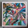Original Abstract Painting Botanical Art Bright Colourful Painting Image 4