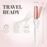 NEW SALE | Pro Curling Tongs 34mm Ceramic Curling Wand for Short to Long Hairstyles - Easy to Use Hair Curler - 100 C -200 C Temperature Image 4