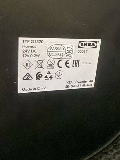 IKEA Hovnas floor lamp