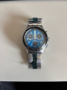 Swatch Irony Hailstorm (2002) YCS432G men's watch.
