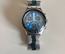 Swatch Irony Hailstorm (2002) YCS432G men's watch.
