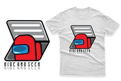 Hide and seek imposter among us t-shirt impostor t-shirt