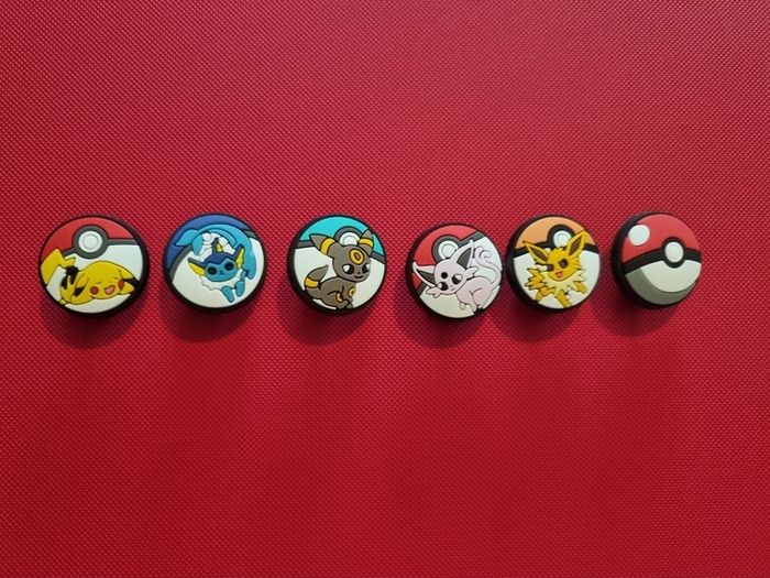 Pokemon Pokeball Eeveelution Shoe Charms for Crocs Bundle 7
