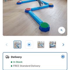 Play Factory Balance Beam Set - Barely used and in excellent condition