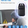 lanpard Faraday Pouch for car Keys,2 Pack Faraday Bag | Car Key Signal Blocking Pouch | Keyless Entry Car Keys Case | RFID Blocker Bag for Car Security | Anti-Theft Remote Entry Keyless Protect Image 4