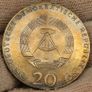 Germany 1968 20 Mark Humboldt Superb Beautiful Uncirculated Lustrous Toned Image 3