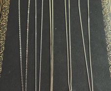 sterling silver necklaces lot