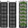 Planter with pockets to hang on the wall or fence NEW Image 5