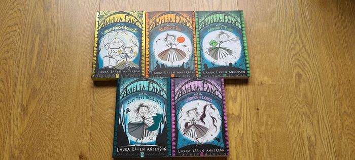 The Amelia Fang 5 Books Collection Set By Laura Ellen Anderson