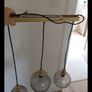 4 light bar pendant from the range.  No box.  Only used for a few months Image 2
