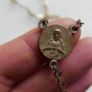 Vintage Mother of Pearl Rosary Beads Image 6