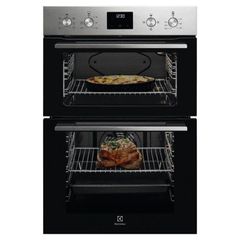 Electrolux 108L Built-In Electric Double Oven - Stainless Steel