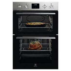 Electrolux 108L Built-In Electric Double Oven - Stainless Steel