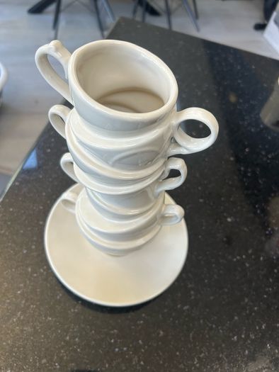 Stacked cups ornament
