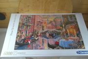 NEW Sealed Clementoni 6000 Piece Jigsaw Puzzle Venice Evening Sunset Dominic Davison