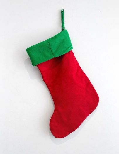 Pre Owned Festive Rudolph Reindeer Plush Christmas Stocking