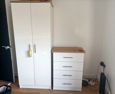 wardrobe and locker cheaster draws