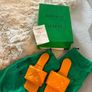 Bottega Veneta Lido sandels Tangerine Image 5