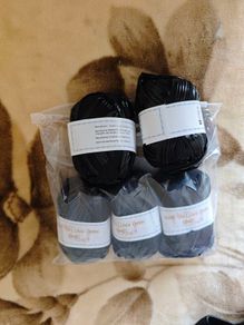 Skeins of faux leather