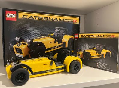 Lego Caterham seven R car box and books available