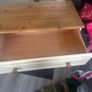 Cream and Pine chest and matching lockers. Image 2