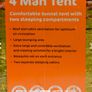 4 man Tent Image 2