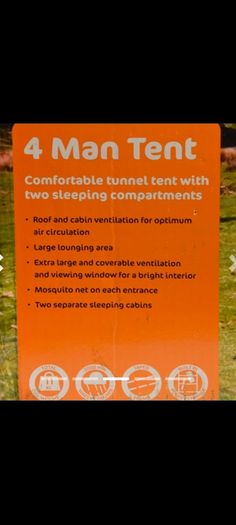 4 man Tent
