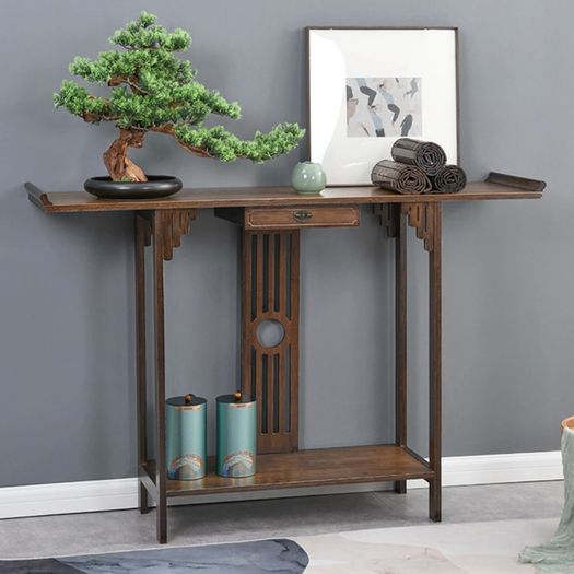 32" Console Table Rustic Sofa Table Accent Entryway Table for Living Room,Hallway Entrance