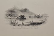 Lower Lake Killarney 1863 Antique Print