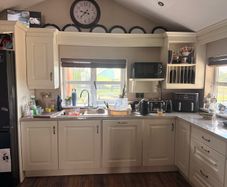 Cream kitchen for quick sale
