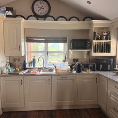 Cream kitchen for quick sale