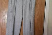 Grey cargo joggers size 18