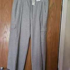Grey cargo joggers size 18