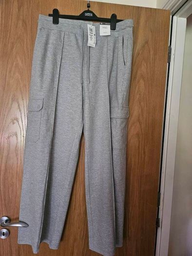 Grey cargo joggers size 18