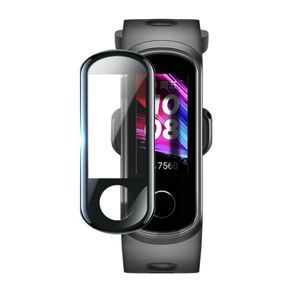 5D Curved Edge Full Coverage Soft Clear Protective Film Cover For Huawei Band 4 Pro Screen Protector (Not Glass)