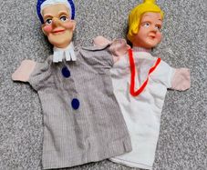 Vintage Hand Puppets