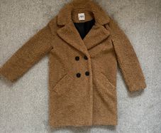 Teddy style fluffy coat