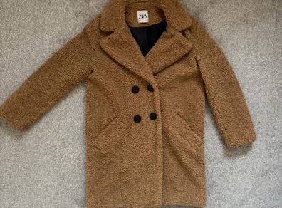 Teddy style fluffy coat