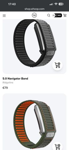 Whoop Navigator Bands