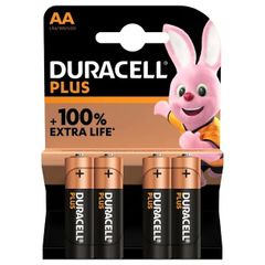 Duracell Plus Aa 4pk Batteries