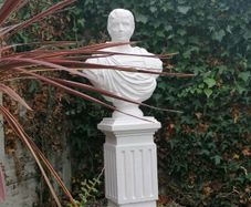 Bust on plint